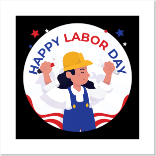 HAPPY Labor Day Posters and Art